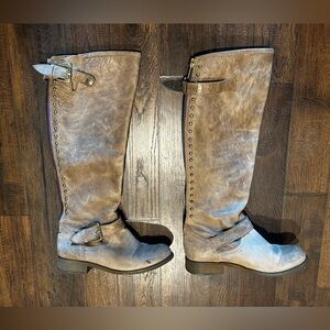 Leather Steve Madden Boots.